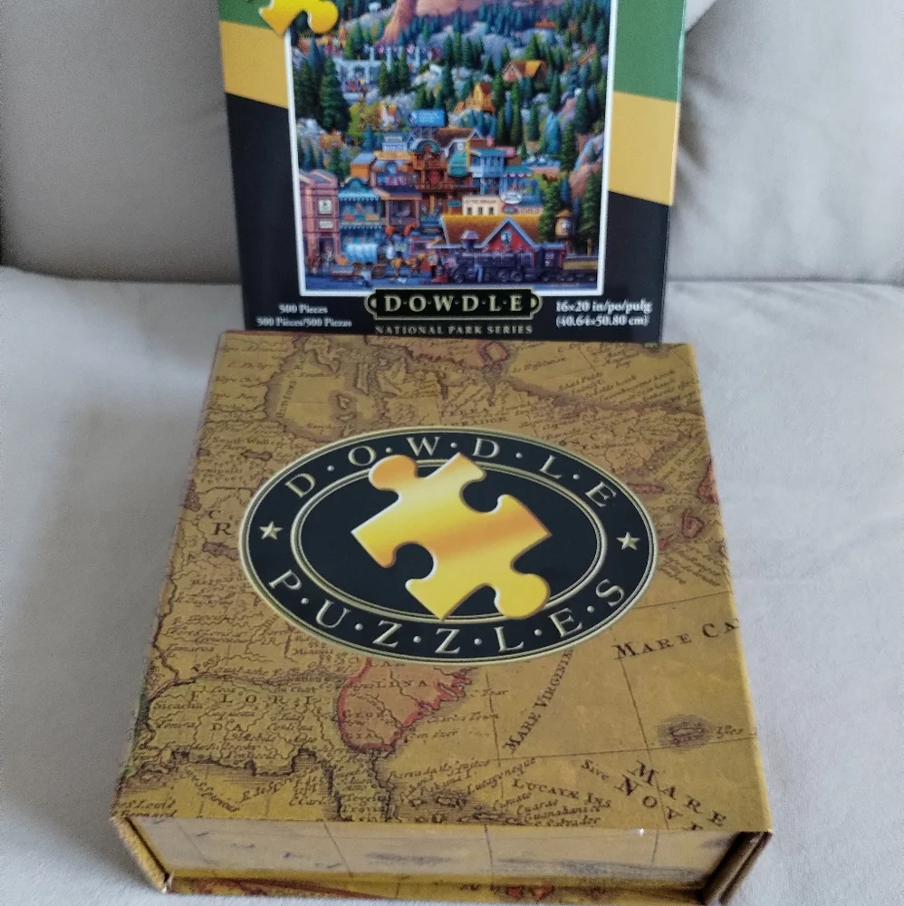 DOWDLE Puzzle The Black Hills 500 Pieces National Parks Series Game